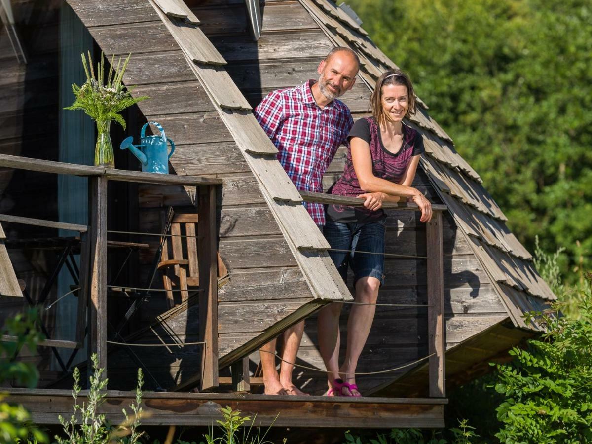 Au-Dela Des Nuages, Maison D'Hotes Insolite & Spa Aubessagne Zewnętrze zdjęcie